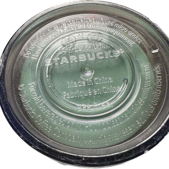 STARBUCKS TROPICAL FLORAL Bird of Paradise 24 oz TUMBLER - Picture 6 of 7